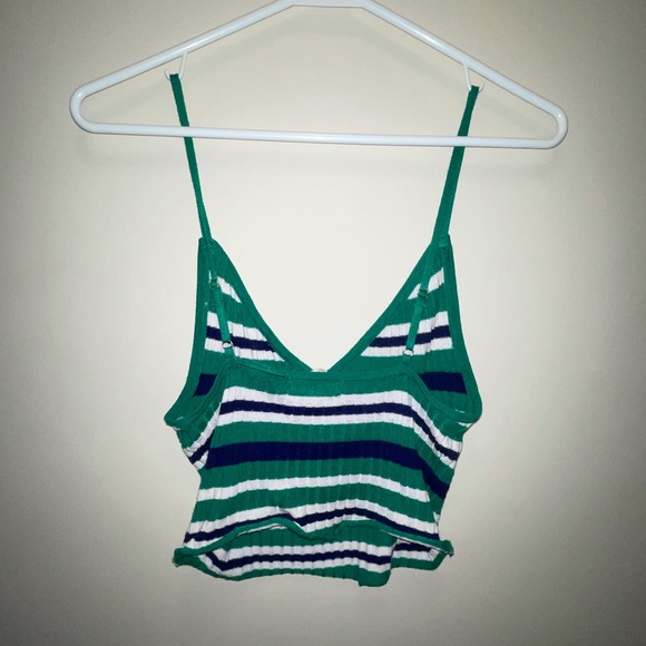 Striped crop tank - Picture 2 of 2